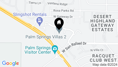 Map of 685 N Ashurst Court 216, Palm Springs CA, 92262