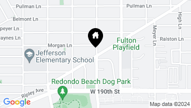 Map of 2023 Ripley Avenue, Redondo Beach CA, 90278