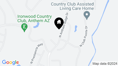 Map of 41420 N ANTHEM RIDGE Drive, Anthem AZ, 85086