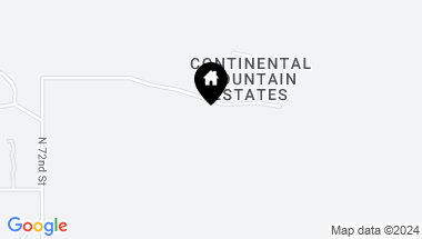 Map of 7415 E CONTINENTAL MOUNTAIN EST Drive # 11, Cave Creek AZ, 85331