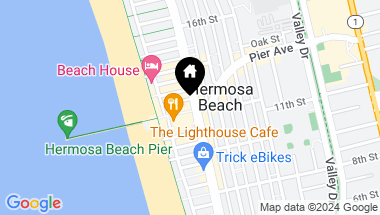 Map of 81 Pier Avenue, Hermosa Beach CA, 90254