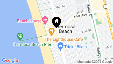 Map of 81 Pier AVE, HERMOSA BEACH CA, 90254