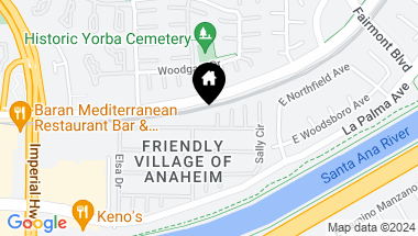 Map of 5815 E La Palma Avenue 3, Anaheim CA, 92807
