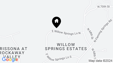 Map of 6501 E WILLOW SPRINGS Lane N, Cave Creek AZ, 85331