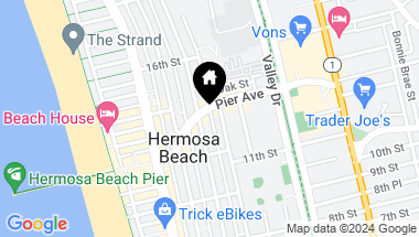 Map of 318 Pier Avenue, Hermosa Beach CA, 90254