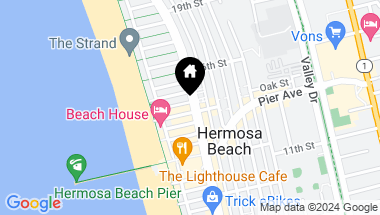 Map of 1401 Hermosa Avenue, Hermosa Beach CA, 90254
