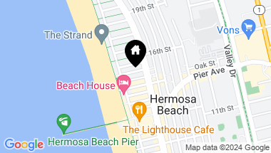 Map of 60 15th Street, Hermosa Beach CA, 90254