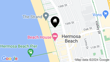 Map of 15 15th Street 19, Hermosa Beach CA, 90254