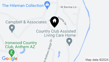 Map of 41807 N ANTHEM RIDGE Drive, Anthem AZ, 85086