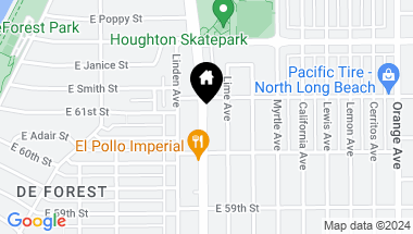 Map of 6062 Atlantic Avenue, Long Beach CA, 90805