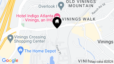 Map of 3621 Vinings Slope SE Unit 3512, Atlanta GA, 30339