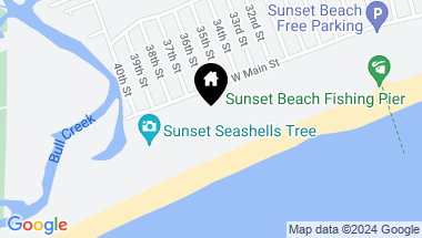 Map of 1001 W Main Street, A & B, Sunset Beach NC, 28468