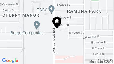 Map of 6250 Paramount Boulevard, Long Beach CA, 90805