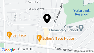 Map of 2041 Orchard Drive 18, Placentia CA, 92870