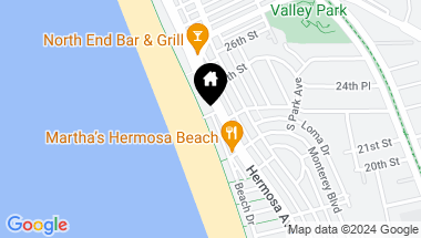 Map of 2340 The Strand, Hermosa Beach CA, 90254