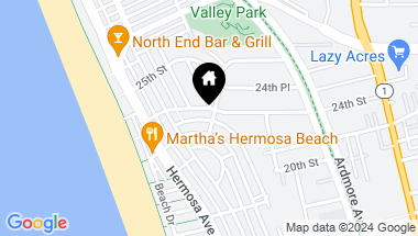 Map of 2311 Park Avenue, Hermosa Beach CA, 90254