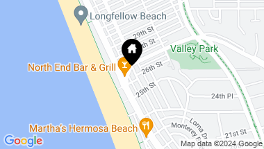 Map of 2627 Manhattan Avenue, Hermosa Beach CA, 90254