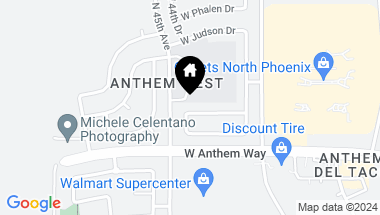 Map of 4430 W POWELL Drive, New River AZ, 85087