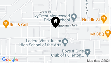 Map of 400 N Acacia Avenue D15, Fullerton CA, 92831
