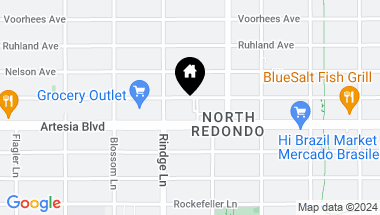 Map of 2212 Mathews Avenue, Redondo Beach CA, 90278