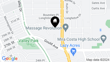 Map of 712 Marlita Street, Hermosa Beach CA, 90254