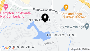 Map of 3731 Stonewall Drive SE, Atlanta GA, 30339