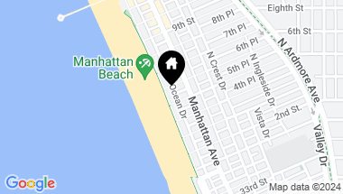 Map of 508 The Strand, Manhattan Beach CA, 90266