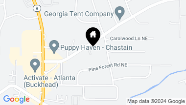 Map of 4675 Park Lane, Atlanta GA, 30342