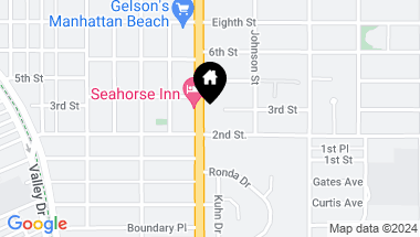 Map of 222 N. Sepulveda Boulevard, Manhattan Beach CA, 90266