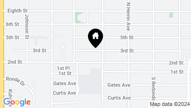 Map of 1450 3rd Street, Manhattan Beach CA, 90266