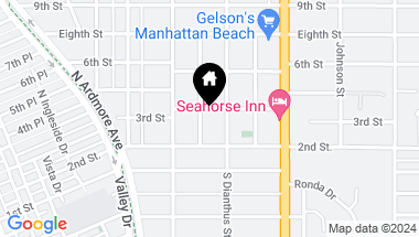 Map of 230 Anderson Street, Manhattan Beach CA, 90266