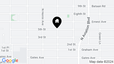 Map of 1658 5th Street, Manhattan Beach CA, 90266