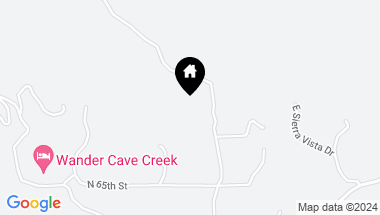 Map of 44030 N COTTONWOOD CANYON Road, Cave Creek AZ, 85331