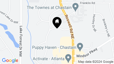 Map of 153 Mystic Place, Atlanta GA, 30342