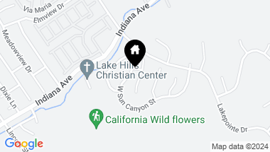 Map of 16273 Twilight Circle, Riverside CA, 92503