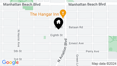 Map of 1833 8th Street, Manhattan Beach CA, 90266