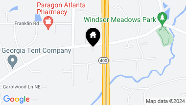 Map of 661 Windsor Parkway, Atlanta GA, 30342