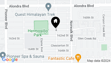 Map of 16107 Horst Avenue, Norwalk CA, 90650