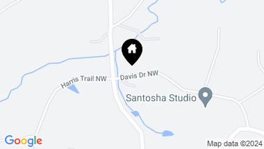Map of 1057 Davis Drive NW, Sandy Springs GA, 30327