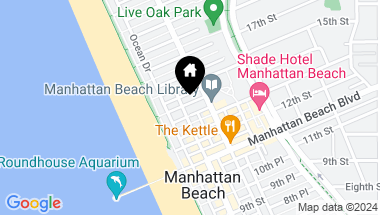 Map of 1320 Manhattan Avenue, Manhattan Beach CA, 90266