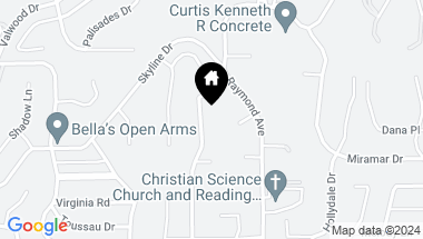 Map of 1524 Kroeger Avenue, Fullerton CA, 92831