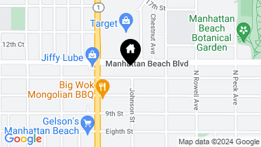 Map of 1155 11th Street 8, Manhattan Beach CA, 90266