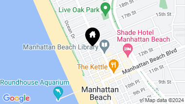 Map of 1404 Manhattan Avenue, Manhattan Beach CA, 90266