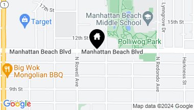 Map of 1446 Manhattan Beach Boulevard B, Manhattan Beach CA, 90266