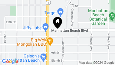 Map of 1140 Manhattan Beach Boulevard D, Manhattan Beach CA, 90266