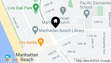Map of 524 13th Street, Manhattan Beach CA, 90266