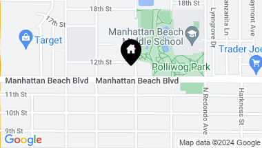Map of 1461 Manhattan Beach Boulevard C, Manhattan Beach CA, 90266