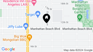Map of 1155 Chestnut Avenue, Manhattan Beach CA, 90266