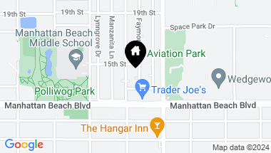 Map of 1305 Faymont Avenue, Manhattan Beach CA, 90266