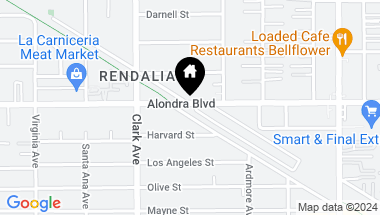 Map of 9530 Alondra Boulevard 56, Bellflower CA, 90706